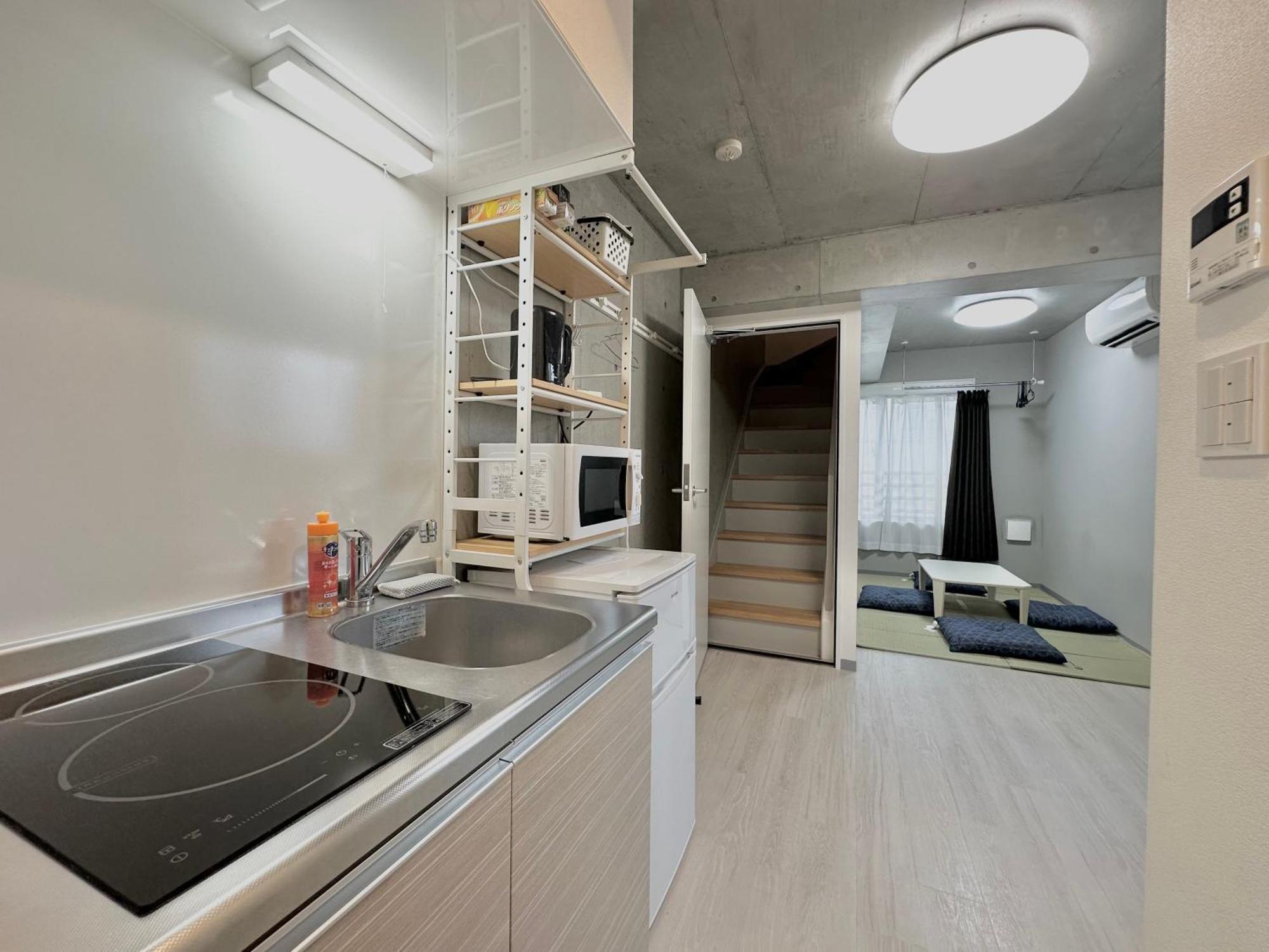 マーベラス浅草#private Maisonette Room#near Asakusa Sta#6ppl Apartment *